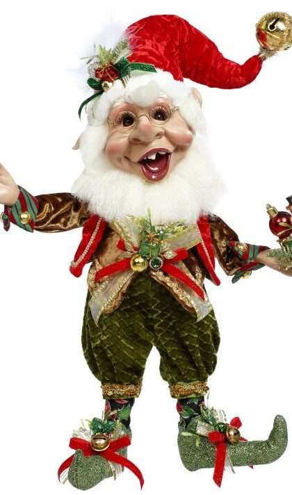 Merry Christmas Elf, Medium - 17.5 Inches